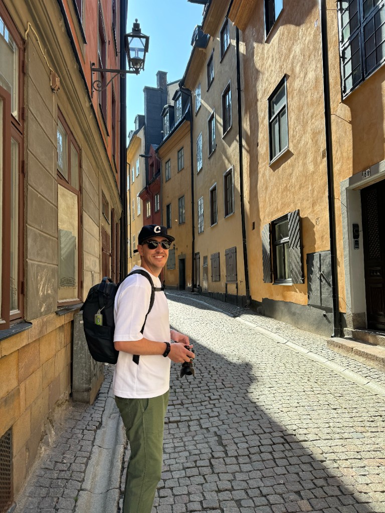 Ryan Black standing on a city street
