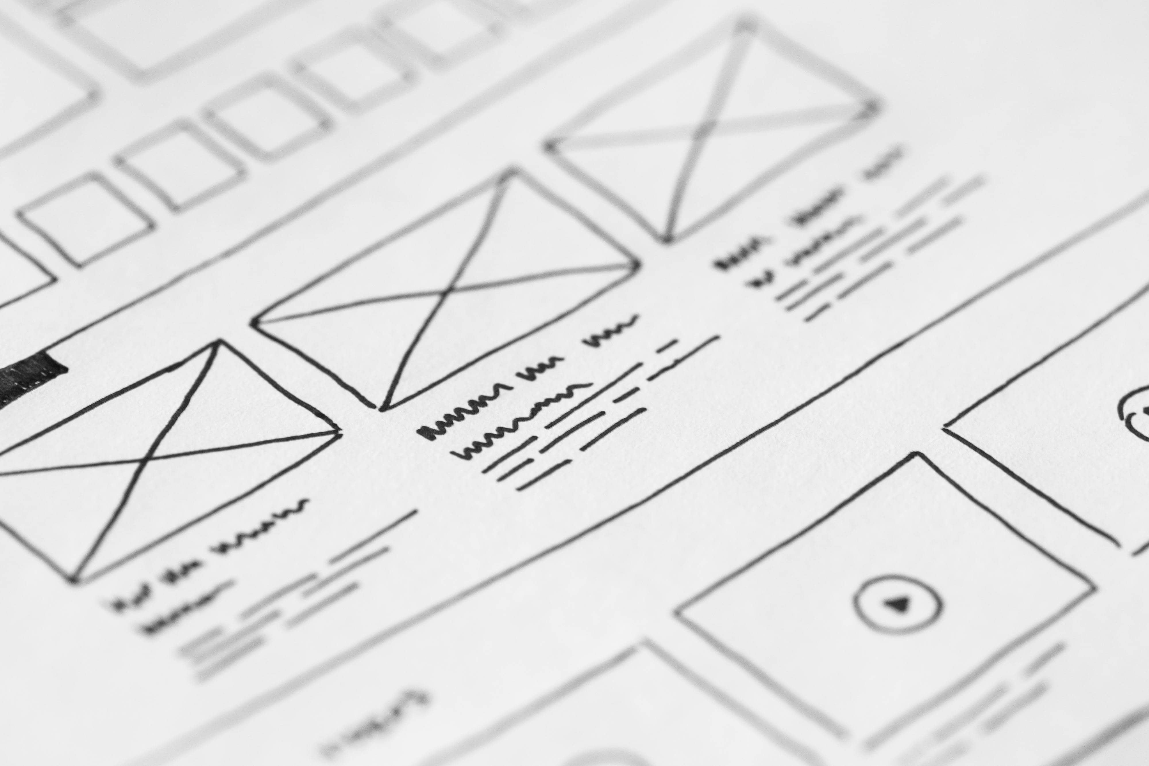 Website planning workspace